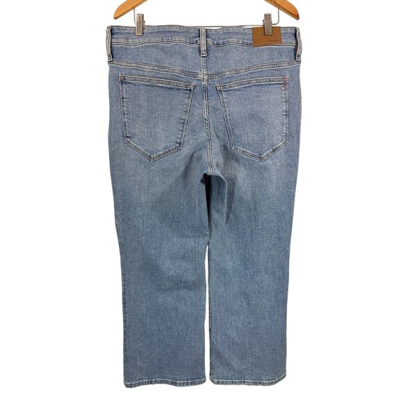NWT Madewell Mid-Rise Kick Out Jeans Size 14W NJ426 – Bootcut Denim - Picture 4 of 15